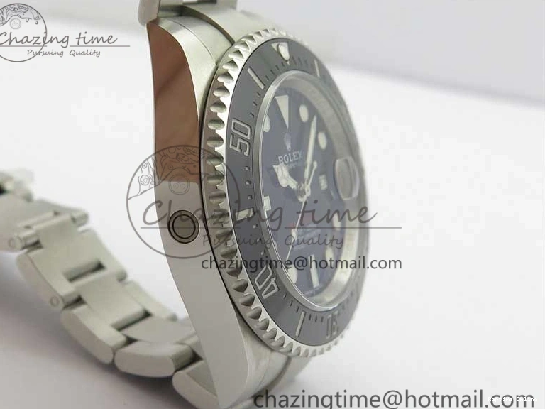 1228 Sea-Dweller 2017 Baselworld 126600 Noob 1:1 Best Edition Black Dial on SS Bracelet A2836 V Effortless 3065